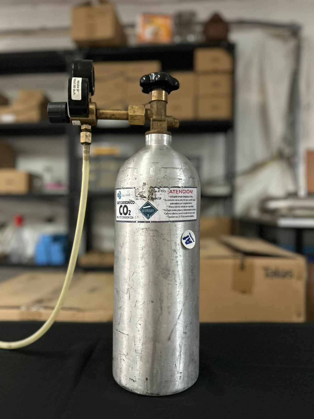 Cilindro de Co2 de 2.4 Kg. (Usado)